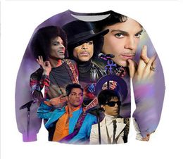 New Fashion Women Mens Prince Rogers Nelson Funny 3D Print Crewneck Sweatshirt Jumper WomenMen Fashion Clothing XS0365576604