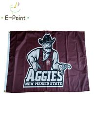 New Mexico State Aggies polyester Flag 3ft*5ft (150cm*90cm) Flag Banner decoration flying home & garden outdoor gifts4302900