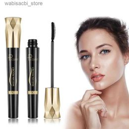 Mascara Pudaier 4D Quick Dry Black Curling Lengthening Thick Mascara Long lasting Waterproof Eyelash Extension Curler Makeup Tool TSLM1 L49