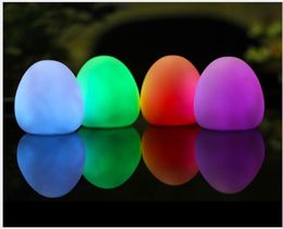 LED Mini Changeable Egg Flash Night Lights Lamp Festival Party Home Decoration Flash Lights Toys Indoor Lighting Fixtures3585794