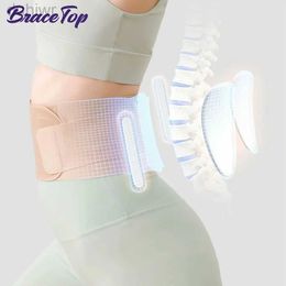 Slimming Belt Adjustable Thin Back Brace for Lower Back Pain Sport Lumbar Support Belt Back Support for Lower Back Herniated Disc Pain Relief 240409