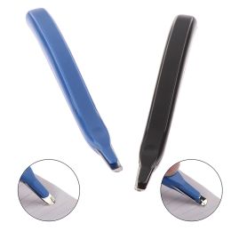 1pc Portable Staple Remover Needle Removal Nail Puller Office School Home Stationary Supplies Tool Blue