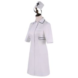 Nanakusa Nazuna Cosplay CALL OG THE NIGHT Costume Nurse Uniform Clothes Skirt Outfit Yofukashi No Uta Halloween Party Girl Women