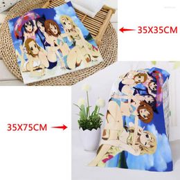 Towel 35x35cm 35x75cm Towels Custom HO-KAGO TEA TIME Printed Square Microfiber Absorbent Drying Bath Washcloth