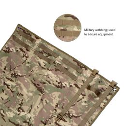 Tactical Shooting Mat Folding Outdoor Shooting Gun Mat Waterproof Roll-up Shooter Range Pad for Range Shooting and Hunting