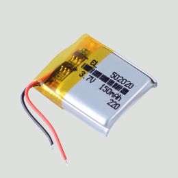 502020 150mAh Lithium Polymer Battery FOR MP3 TWS EARBUDS Speaker Smart Watch Earphone Headphone TOYS