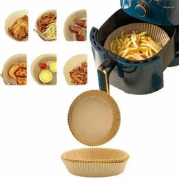 Disposable Dinnerware Special Paper For Air Fryer Tray Baking Oil-proof Oil-absorbing Household BBQ Plate Oven Kitchen