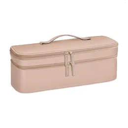 Cosmetic Bags Double Layer Travel Carrying Case Portable For Styler Hair Dryer