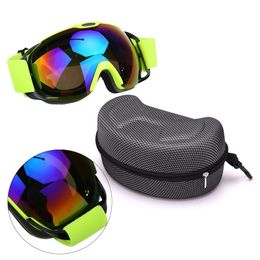 Ski Goggle Case Travel Ski EVA Sunglass Storage Box Carrying Stand Waterproof Snowboard Bag Glasses Case Zipper Hard Case