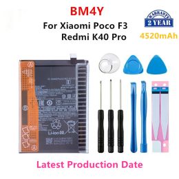 100% Orginal BM4P BM4S BM4Y BN53 BN59 BM4J BN63 BM56 BM57 BM5D BM4U BN5A Battery For Xiaomi Redmi K50 Pro/K40 5G/K40 Pro/K30