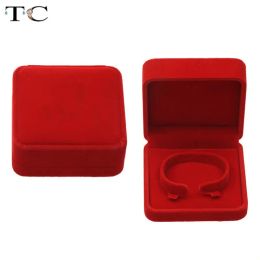 Newest Gift Box for Jewellery Red Velvet Ring Box Pendant Storage Boxes Jewelry Organizer Cases Gift Boxes for Jewellery