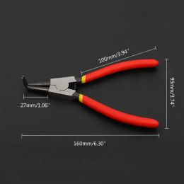 Internal Snap Pliers 4Pcs/Set Tool Ring Clips Multifunctional Hand Retaining For External 7" Pliers Circlip Portable