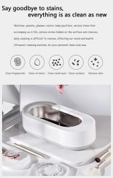 XIAOMI Portable Ultrasonic Cleaner Sonic Cleaning Machine for Jewellery Glasses Watch Makeup Eggs Cleaning