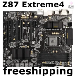 Motherboard For Asrock Z87 Extreme4 Motherboard 32GB 2*PCI I3 I5 I7 CPU LGA 1150 DDR3 ATX Z87 Mainboard 100% Tested Fully Work