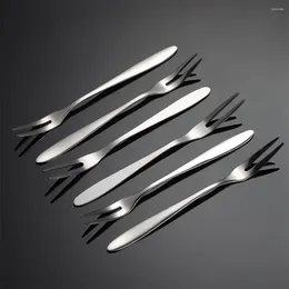 Forks Fruit Fork Cake Tableware Toothpicks Bento Box Cutlery Accessories