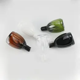 Liquid Soap Dispenser 500ml Black Push-top Pumpkin Bottle Fruit-shaped PET Swing-top Special-shaped Hand Sanitizer