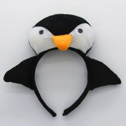 New Adult Child Animal 3D Penguin Headband Head Wear for Hair Party Wedding Birthday Cosplay Costume Halloween