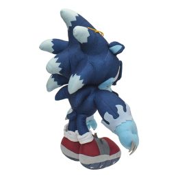 30CM Sonic Plush Toys The Hedgehog Classic Anime Tails Amy Rose Shadow Knuckles Silver Soft Pillow Home Decor Pendent Doll Gifts
