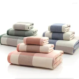 Towel Set Include Bath 70 140cm Face 34 76cm Hand 34cm Compressed Quick-Dry Machine Washable