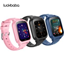 Android 8.1 Smart 4G GPS Wi-Fi Tracker Locate Kid Student Camera Monitor Smartwatch Smartwatch SOS Call Card Card Telefono Orologio da polso con WhatsApp