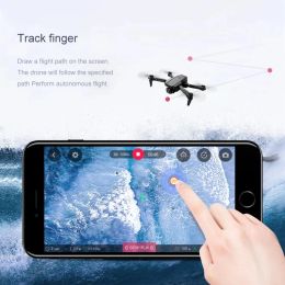 WiFi FPV 3D Roll Foldable MINI RC Drone 2.4G 4K Dual Camera Trajectory flight Air Pressure Height Remote Control Quadcopter Toy