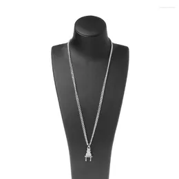 Pendant Necklaces Power Plug Necklace Sweater Chain Fashion Long Jewellery For Women Men
