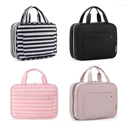 Cosmetic Bags 2024 Travel Toiletry Bag For Women Large Capacity Makeup With Hanging Hook