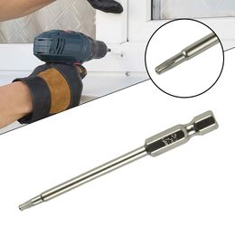 1pc 75mm Hollow Torx Screwdriver Bit 1/4 Inch Hex Shank Magnetic Head Screw Driver Bit T7 T8 T9 T10 T15 T20 T25 T27 T30 T35