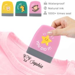 Custom Name Stamp For Clothing personalized School Uniform Stamps Suitable For Boys Labels Hat Mask Socks Stamper