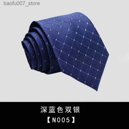 Neck Ties Mens business professional polyester casual dress Stripe Mens fashion tieQ