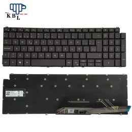 Keyboards Original New Spanish Language For DELL Inspiron 3501 5584 5580 5593 7591 7590 Black Laptop Keyboard 0V3D36 SN82862EA 900PTDH5933