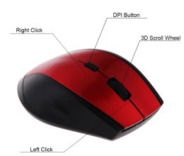 Pc Computer Notebook Wireless Mouse Mice Office Business 7300G Wireless Mouse Optical Gaming Office Mouse Laptop Wireless