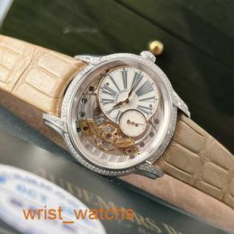 AP Wrist Watch Collection Millennium 77247BC ZZ A813CR.01 Manual Mechanical 18k Platinum Diamond Luxury Womens Watch