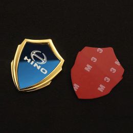 Car 3D Metal Flag Emblem Badge Decals Sticker Car Windows for HINO 700 PROFIA HINO 500 RANGER TRUCK BODY PARTS