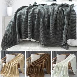 Blankets Nordic Style Sofa Cover Blanket Office Nap Shawl Knitted Home Air Conditioner A Variety Of Colours