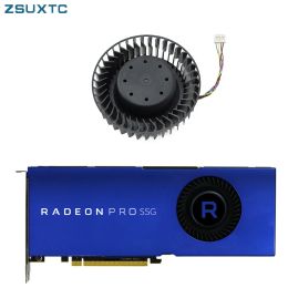 Pads BFB1012SHA01 For AMD Radeon PRO SSG Fan DC12V 2.40A 4Pin GPU Graphics Card Cooling Fan