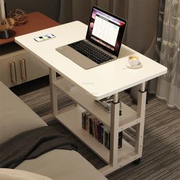 Simple Computer Desks Modern Home Furniture Movable Lifting Desk Gaming Desk Bedroom Bedside Table Student Dormitory Study Desk