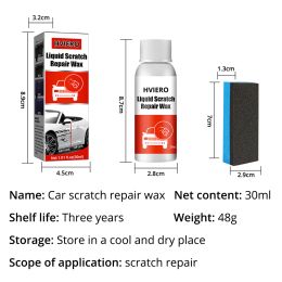 30ml Car Styling Wax Scratch Repair Kit Auto Body Compound Polishing Grinding Paste Paint Cleaner Polishes Care Set Fix It