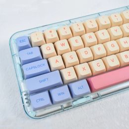 Accessories New XDA PBT Keycaps Profile Custom Dye Sublimation Process Keycap 132Keys for Mechanical Keyboard GK61 64 68 96 MX Switch Kit