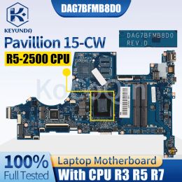 Motherboard For HP Pavillion 15CW 15zcw Notebook Mainboard DAG7BFMB8D0 L22761601 L22762601 R3 R5 R6 Laptop Motherboard Tested