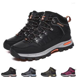 Fitness Shoes 2024 Hiking Boots Men Unisex Breathable Trail Trekking Women Lace Up Designer Outdoor Climbing