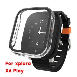 For Xplora X6 Play Screen Protector Scratch-resist PC One-piece Film Bumper-Case