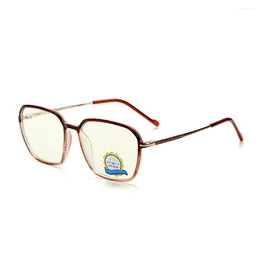 Sunglasses TR90 Square Shape Anti Blue Light Glasses For Men Women Classic And Retro Computer Blocking Small Size 72014