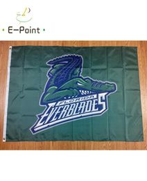 ECHL Florida Everblades Flag 35ft 90cm150cm Polyester Banner decoration flying home garden Festive gifts4140619