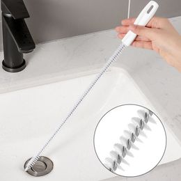 Household Pipe Remover Drain Hair Cleaning Tool Kitchen Bathroom Hair Sewer Sink Cleaning Drain Pipe Flexible Remover Cleaner