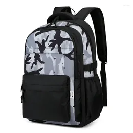 Backpack Design Breathable Flower Cartoon Leisure Waterproof Men Large School Bag Laptop With Compartments