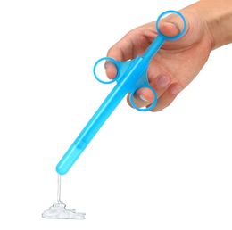 Portable Lube Launcher Lubricant Applicator Enema Inject Oil Feminine Hygiene Product Anal Vagina Clean Tools Sex Tools9765179