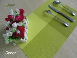 Table Mats 4pcs/lot PVC Placemat Bar Mat Square Placemats For 30 45cm Plate Set Kitchen Pads LB 260