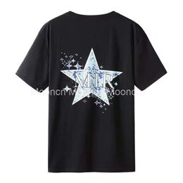 mens t shirt designer t shirt mens tees pure cotton breathable high-end light luxury trend new couples same clothing