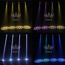 No Duty 2Pcs Mini 150W LED Beam Spot Light 6+12 Rotating Prism Moving Head Light For DJ Bar Disco Party Club Stage